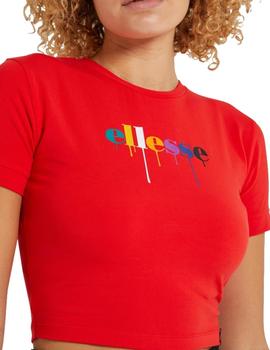 Camiseta Ellesse Romancia Mujer Rojo