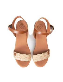 Sandalias Popa Abaka Rumacuero Mujer Marrón