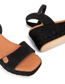 Sandalias Akumal Mujer Negro