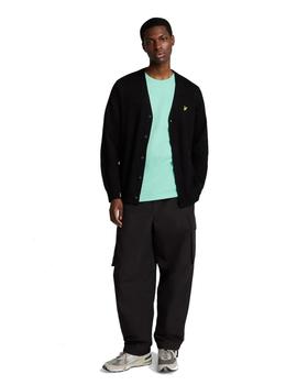 Camiseta Lyle & Scott Plain Hombre Aguamarina