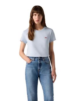 Camiseta Levis Azul Mujer Azul