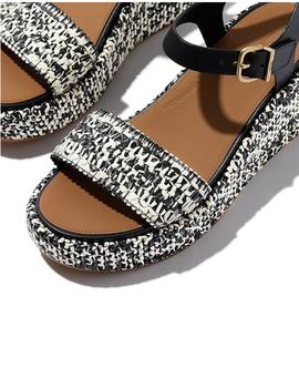 Sandalias Fitflop Mujer Plataforma Negro