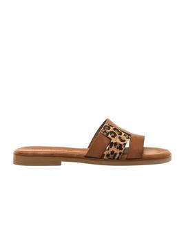 Sandalias Mustang Vaquetilla Avellana Mujer Multicolor