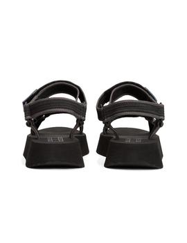 Sandalias Tommy Eva Mujer Negro