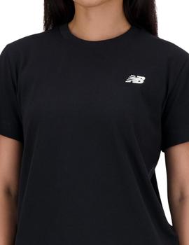 Camisetas New Balance Essentials Mujer Negra
