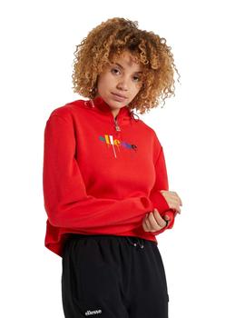 Sudadera Con Capucha Ellesse Toma Mujer Rojo