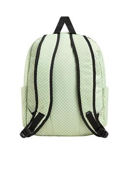 Mochila Vans Old Skool Check Unisex Verde