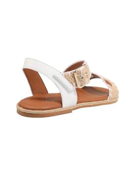 Sandalias Popa Leyte Galeria Mujer  Blanco