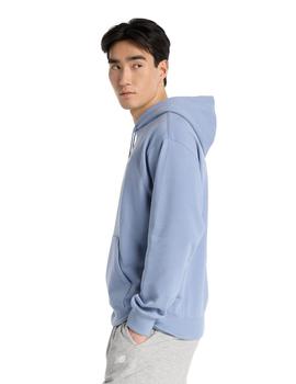 Sudadera Capucha New Balance Essentials Hombre  Azul