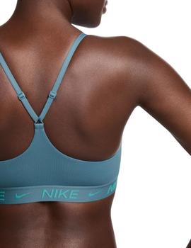 Top Nike Indy Light Support Mujer Verde