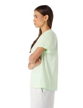 Camiseta New Balance Essentials Verde Mujer