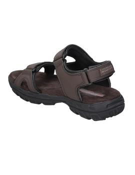 Sandalias Skechers Garver Louden Hombre Marrón