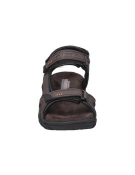 Sandalias Skechers Garver Louden Hombre Marrón