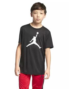 Camiseta Jordan Niño Negra