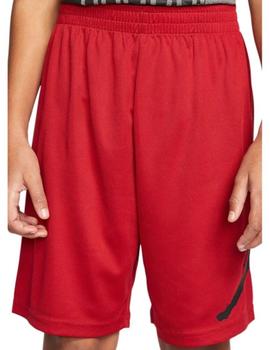 Pantalón Corto Jordan Niño Rojo