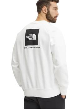Sudadera The North Face Raglan Box Hombre Blanco