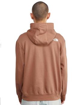 Sudadera North Face Essential Relaxed Hombre Marrón
