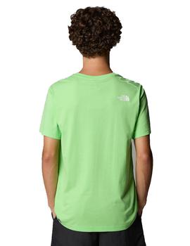 Camiseta The North Face Meta Hombre Verde