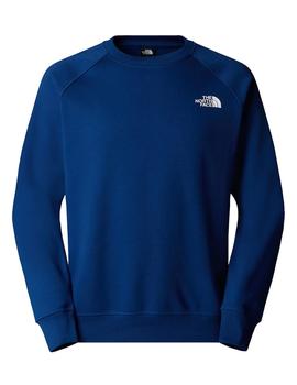 Sudadera The North Face Raglan Box Hombre Azul