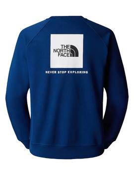 Sudadera The North Face Raglan Box Hombre Azul