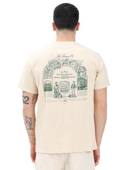 Camiseta Levis Relaxed Fit Hombre Beige