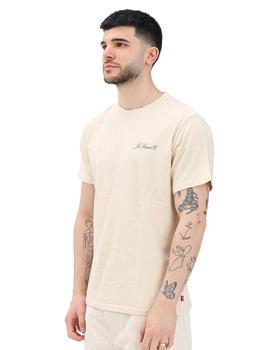 Camiseta Levis Relaxed Fit Hombre Beige