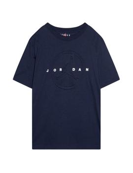 Camiseta Jordan Kids Practice Niño Azul