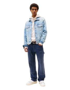 Chaqueta Tommy Ryan Regular Hombre Azul