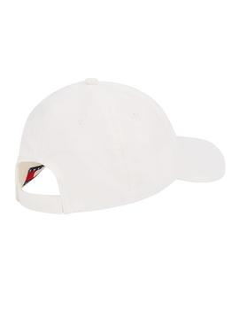 Gorra Tommy Linear Unisex Blanco