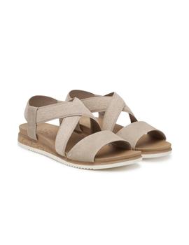 Sandalias Skechers Desert Kiss Mujer Taupe
