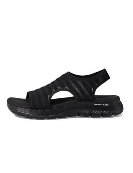 Sandalias Skechers Flex Appeal Boldest Mujer Negro
