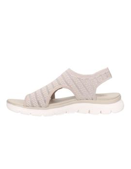 Sandalias Skechers Flex Appeal Boldest Mujer Piedra