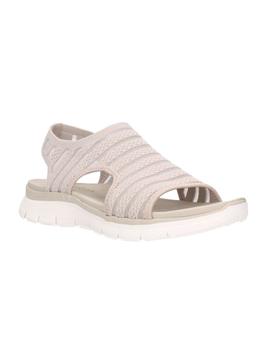 Sandalias Skechers Flex Appeal Boldest Mujer Piedra