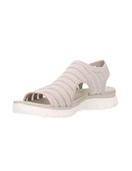 Sandalias Skechers Flex Appeal Boldest Mujer Piedra