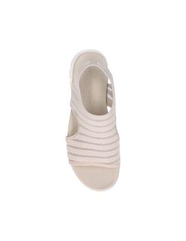 Sandalias Skechers Flex Appeal Boldest Mujer Piedra