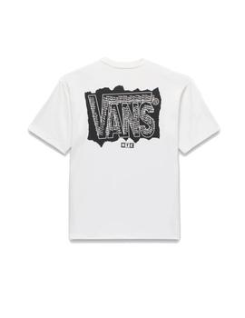 Camiseta Vans Mte Off Grid Hombre Blanco