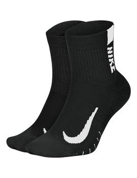 Calcetines Nike Muliplier Unisex Negro