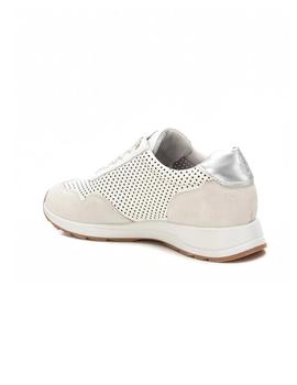 Zapatillas Carmela Piel Muejr Blanco