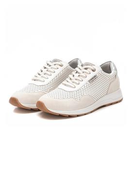 Zapatillas Carmela Piel Muejr Blanco
