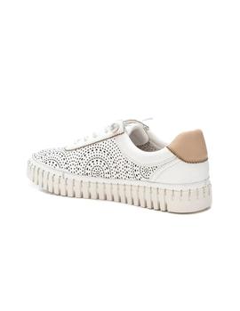 Zapatillas Carmela Mujer Piel Blanco