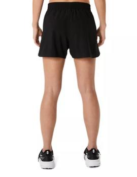Pantalón Corto Asics Core 4' Mujer Negro