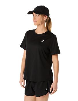 Camiseta Asics Performance Running Mujer Negro