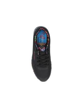 Zapatillas Skechers Uno Lite Niño Negro