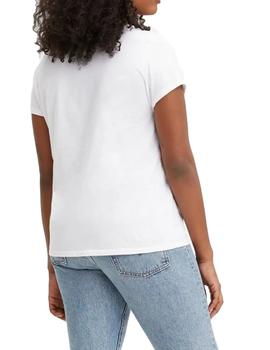 Camiseta Levis Batwing Mujer Blanca