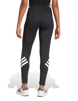 Mallas Future Icons 3 bandas Mujer Negro