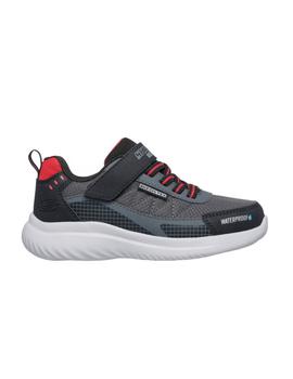 Zapatillas Skechers Bounder Aqua Pace Niño Gris