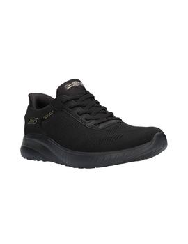 Zapatillas Skechers Bobs Squad Mujer Negro