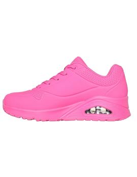 Zapatillas Skechers Uno Mujer  Rosa