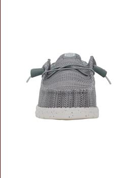 Zapatillas Hey Dude Wally Stretch Box Hombre Gris