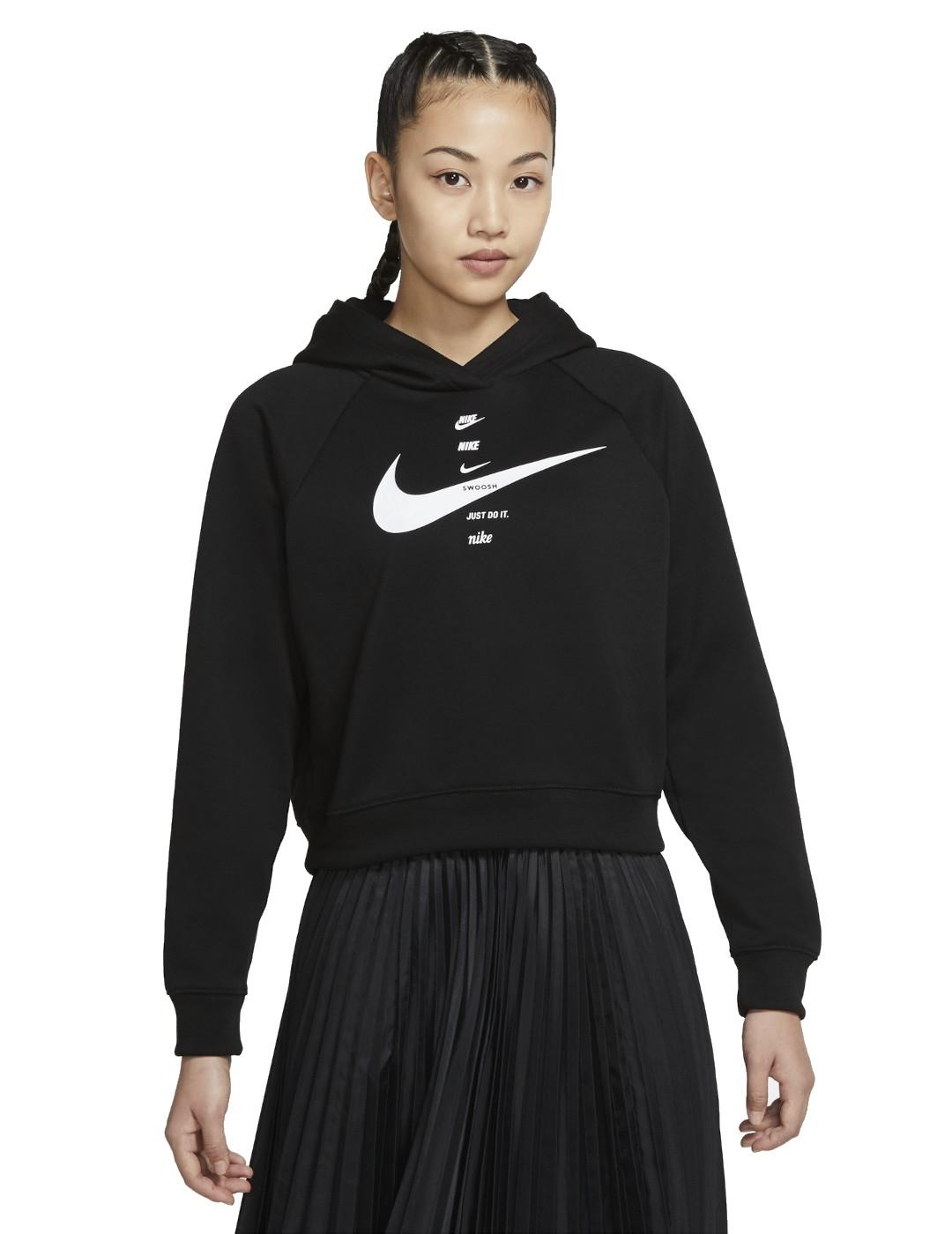 Sudadera sales cropped nike